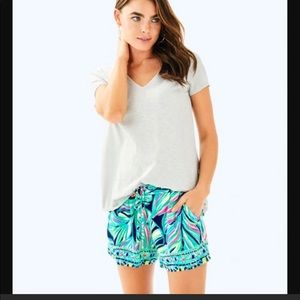 Lilly Pulitzer Katia High Tide Shorts Beach Summer